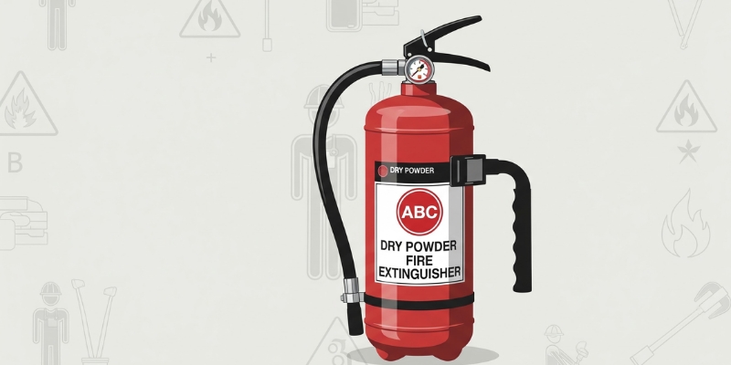 Dry Powder (ABC) Fire Extinguisher